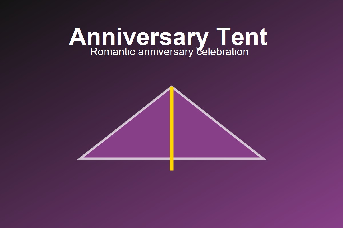 Anniversary Tent