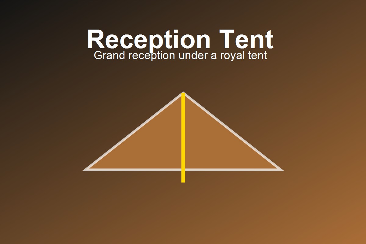 Reception Tent